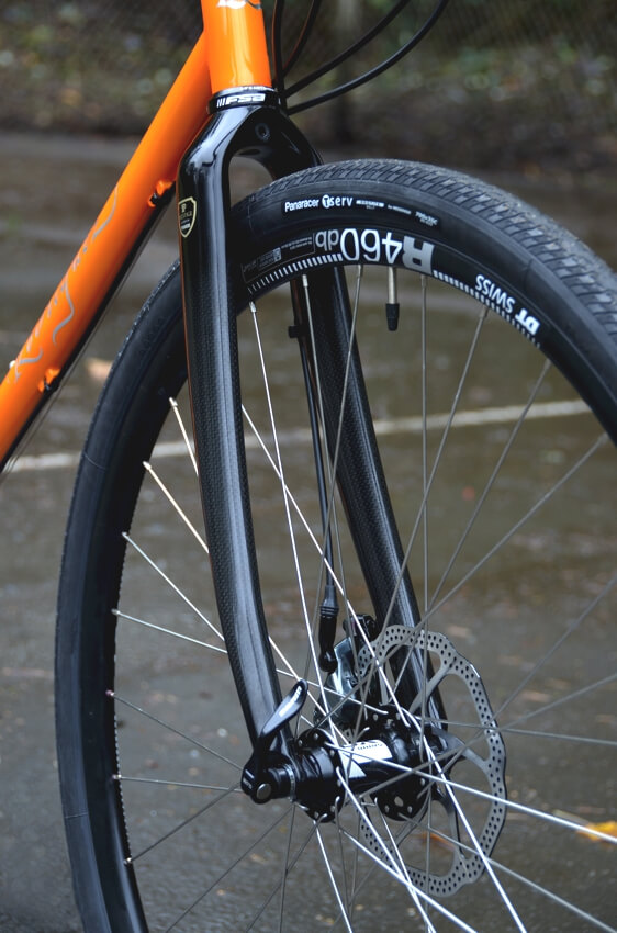 Rohloff Bike with carbon fork and brakes